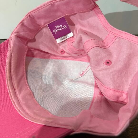 Disney Princess Pink Strapback Hat Official Disney Princess License - Picture 5 of 5